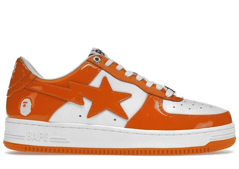 A Bathing Ape Bapesta Low Sneaker "ORANGE"