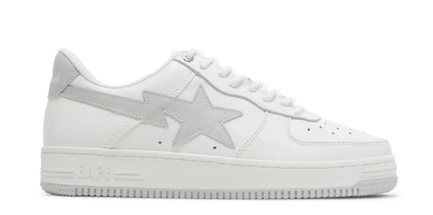 Bathing x Bapesta "White"