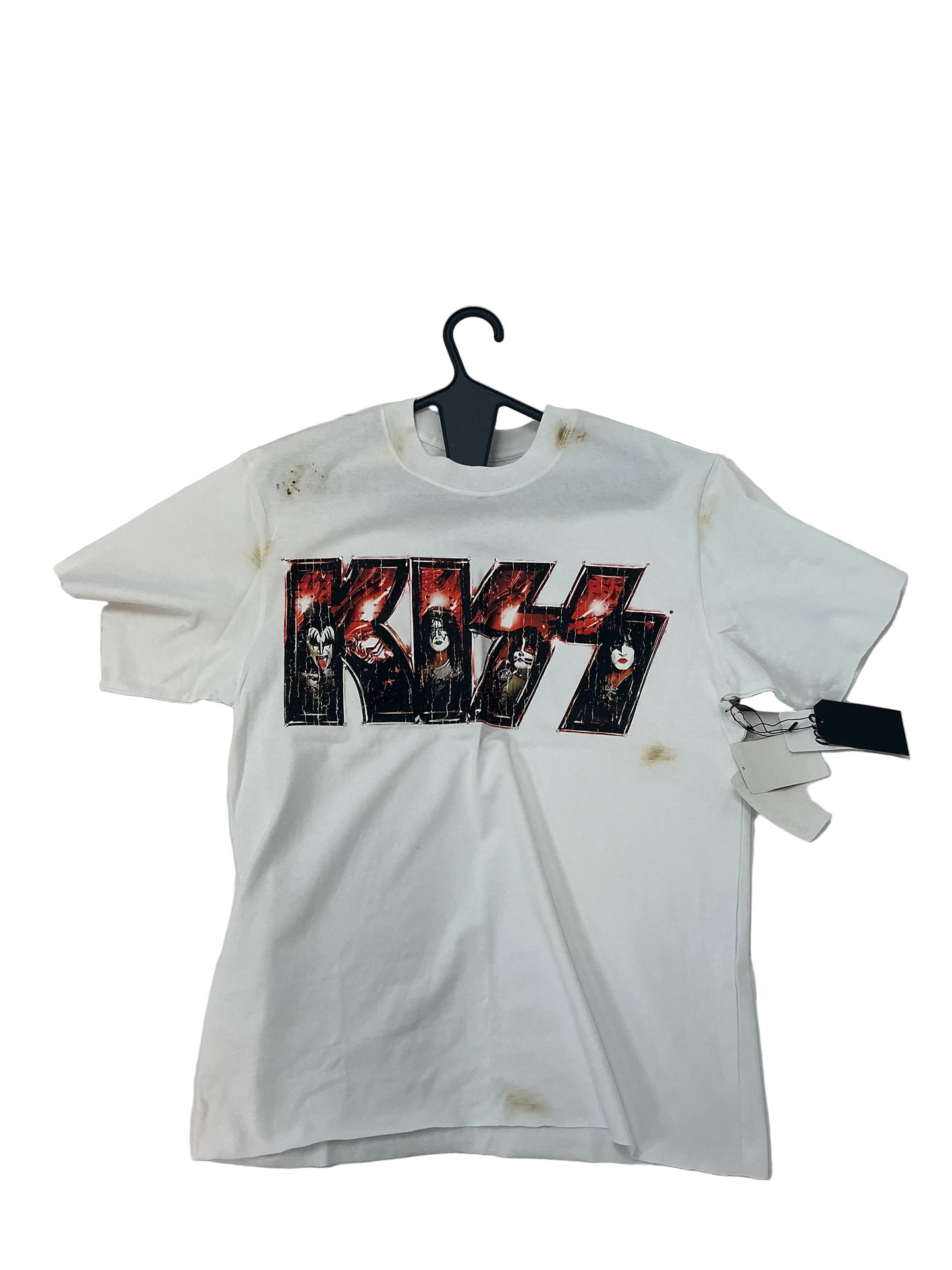 Root Of Evil Kiss Tee "White/Red"
