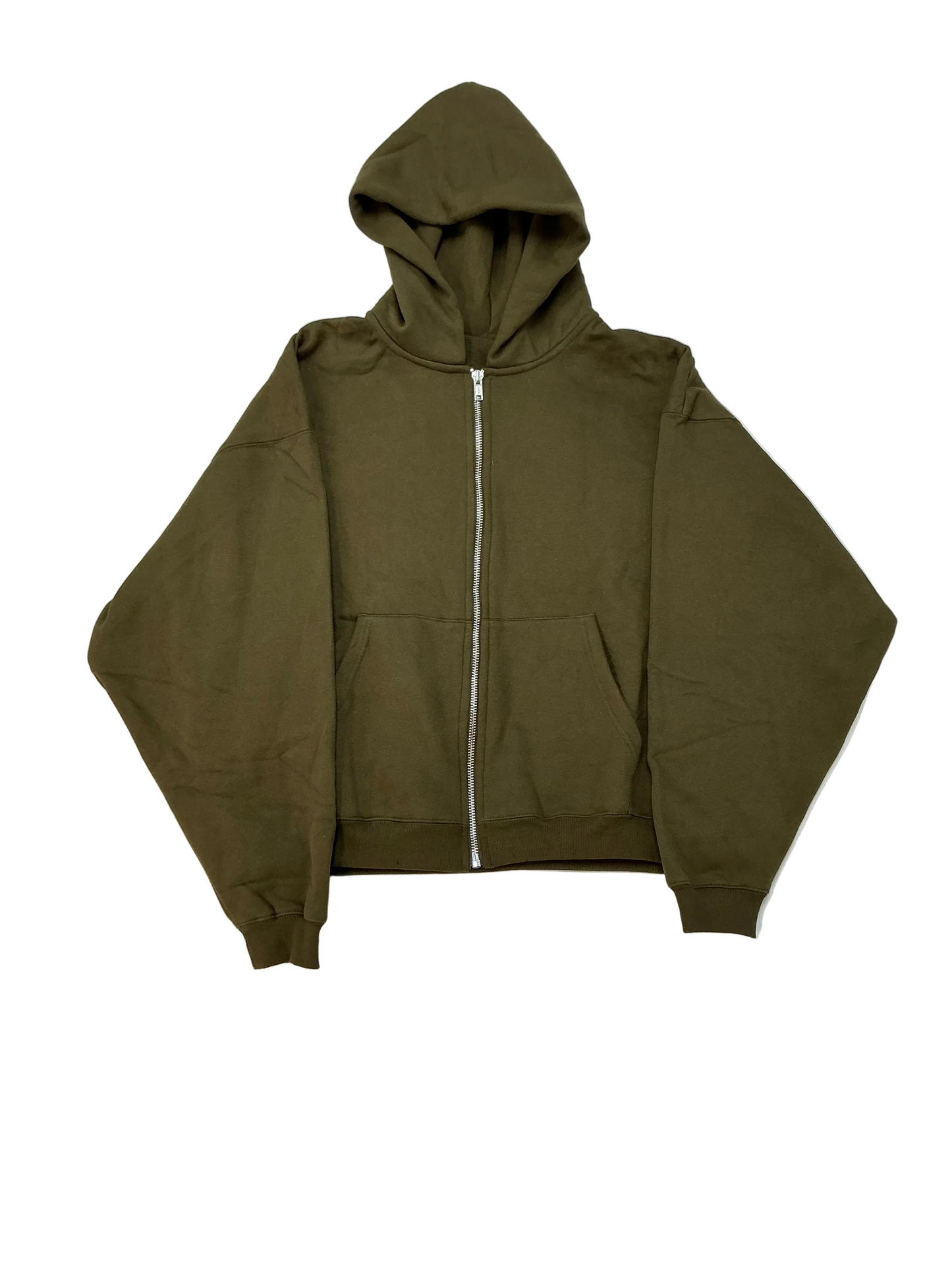 Superline Zip Up Hoodie “Olive Green”