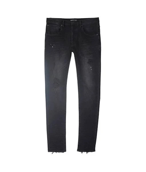 Purple Jeans Black Repair