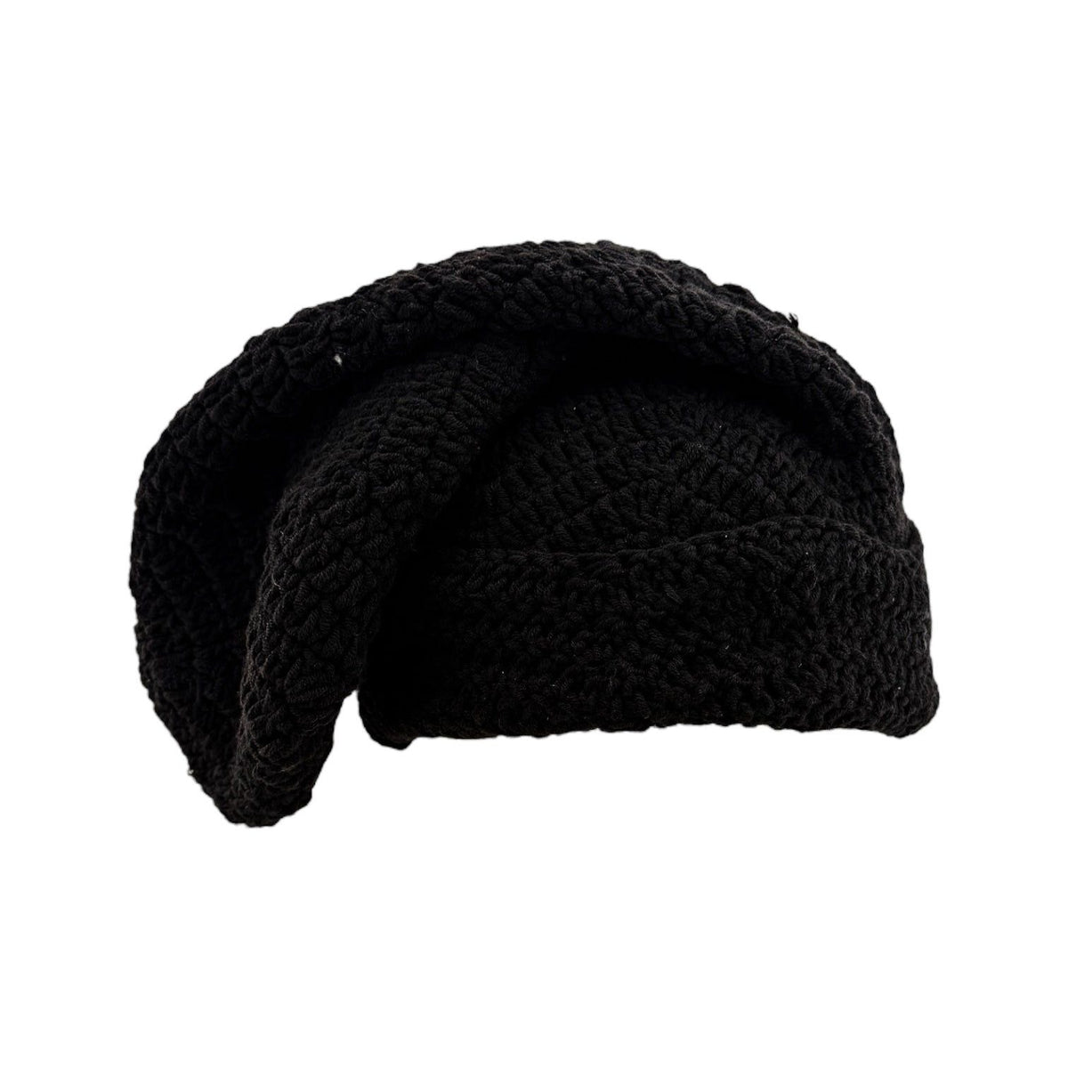 ARKYVE Shadow Moss Crochet Sock Hat