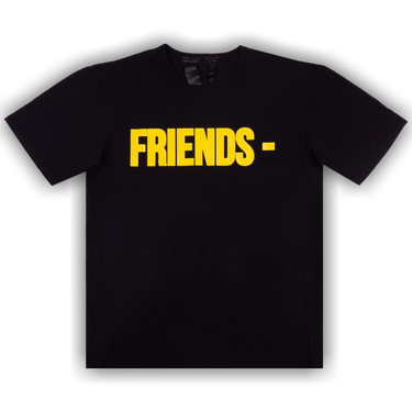 Vlone Friends T-Shirt (Black & Yellow)
