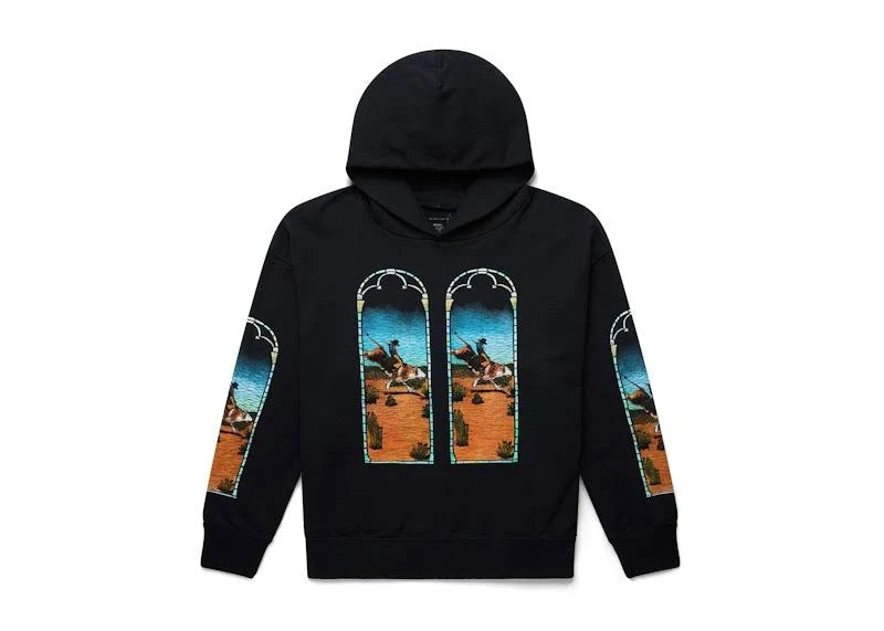 Who Decides War x Est Gee Stained Glass Hoodie