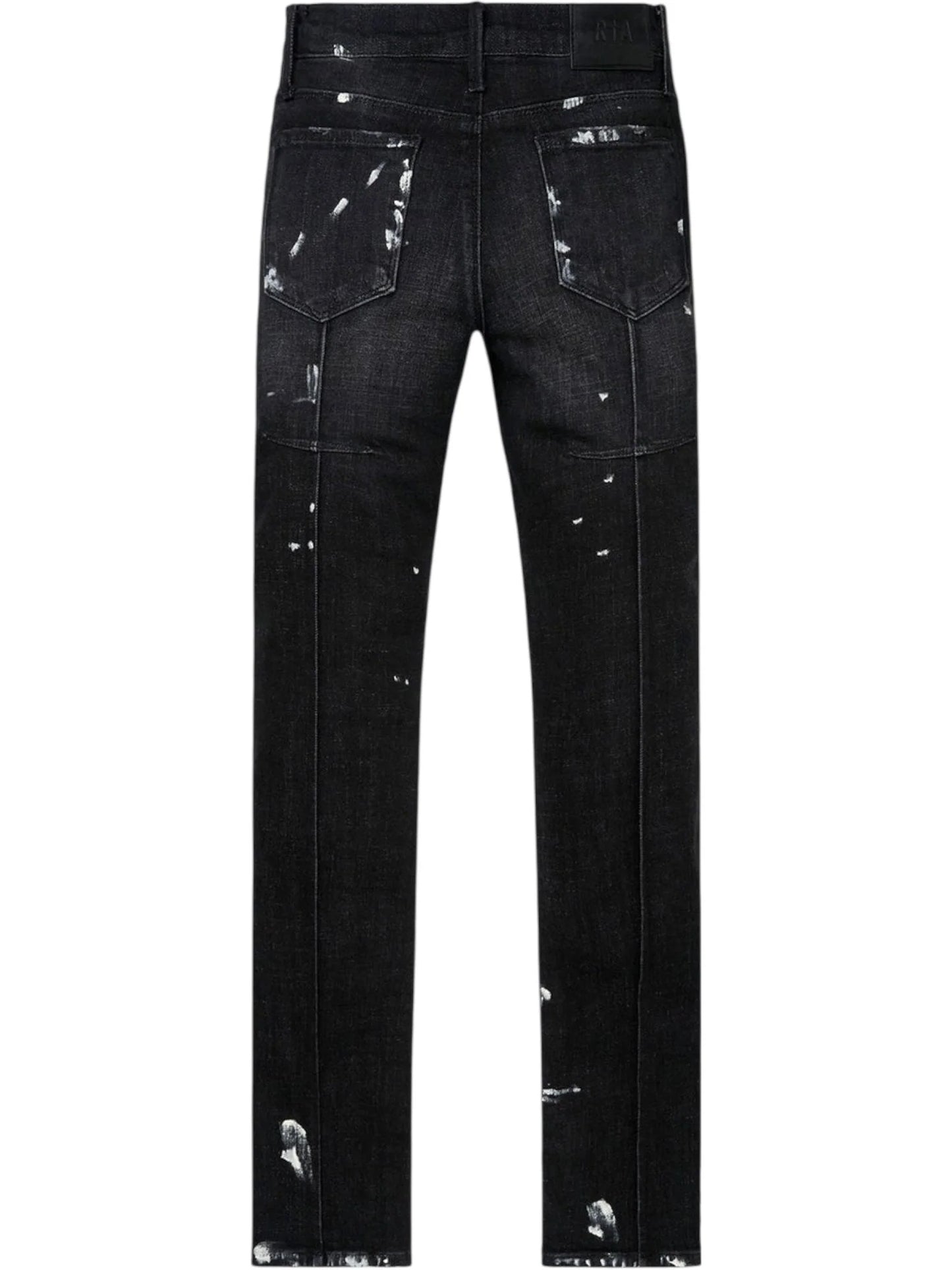 RTA Clayton Distressed Paint Jeans