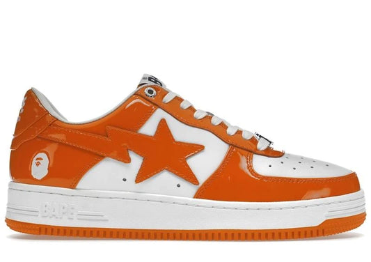 A Bathing Ape Bapesta Low Sneaker "ORANGE"