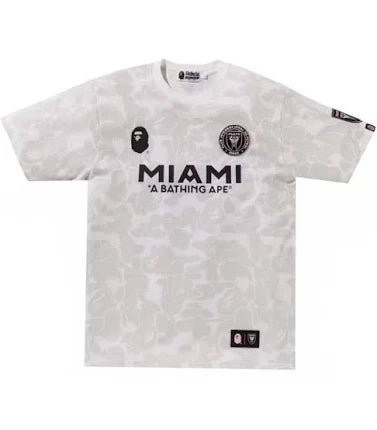 Bape x Inter Miami CF Camo Tee