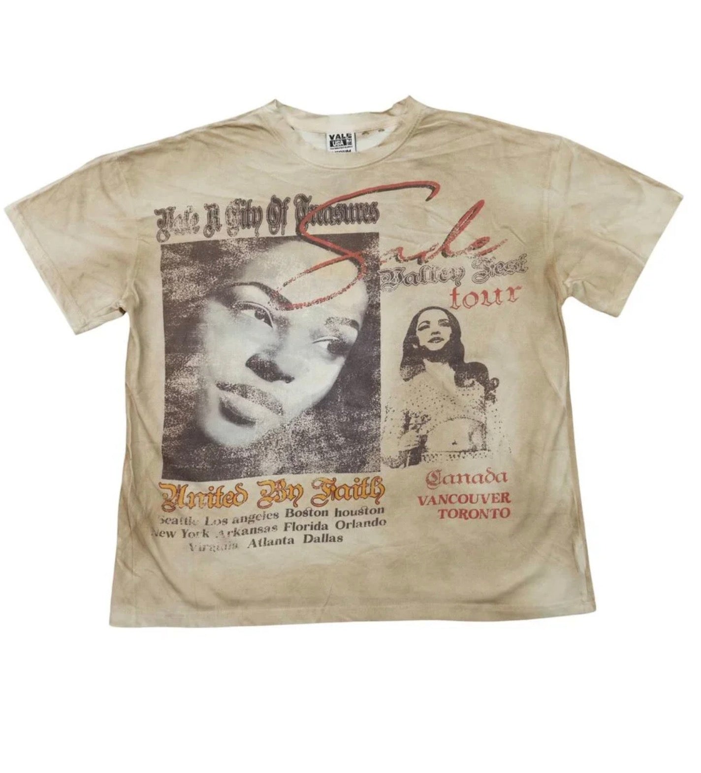 Vale Forever Tour Crème T-Shirt "Cream"