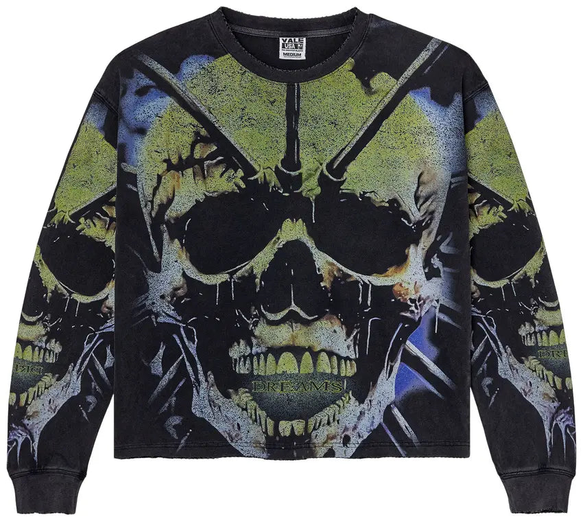 Vale Forever Grave Digger Long Sleeve Tee "Black"