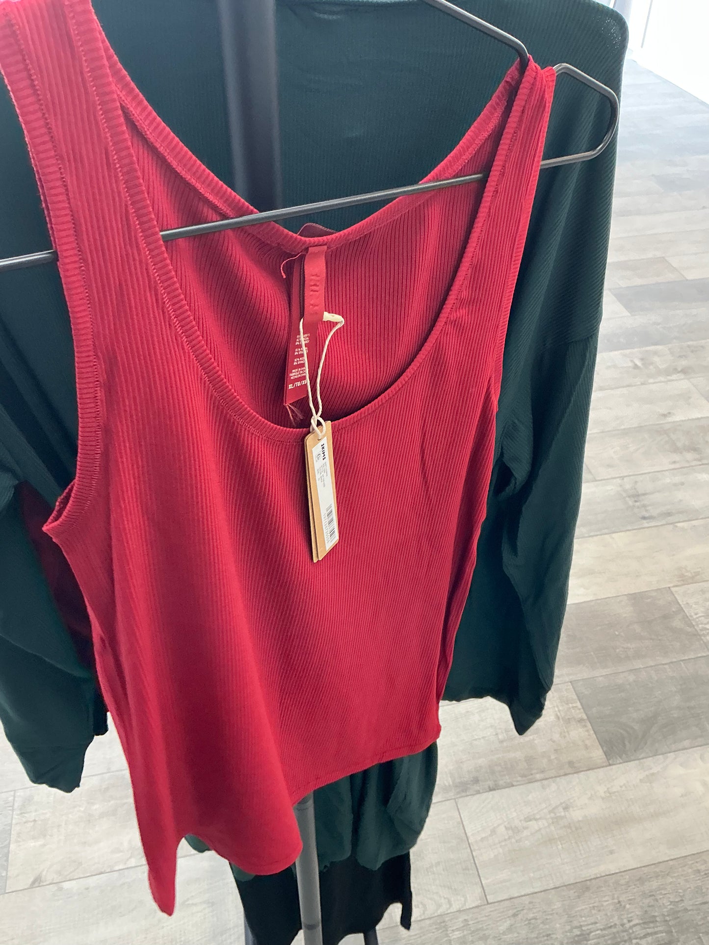 Skim Ribbed Tank Top