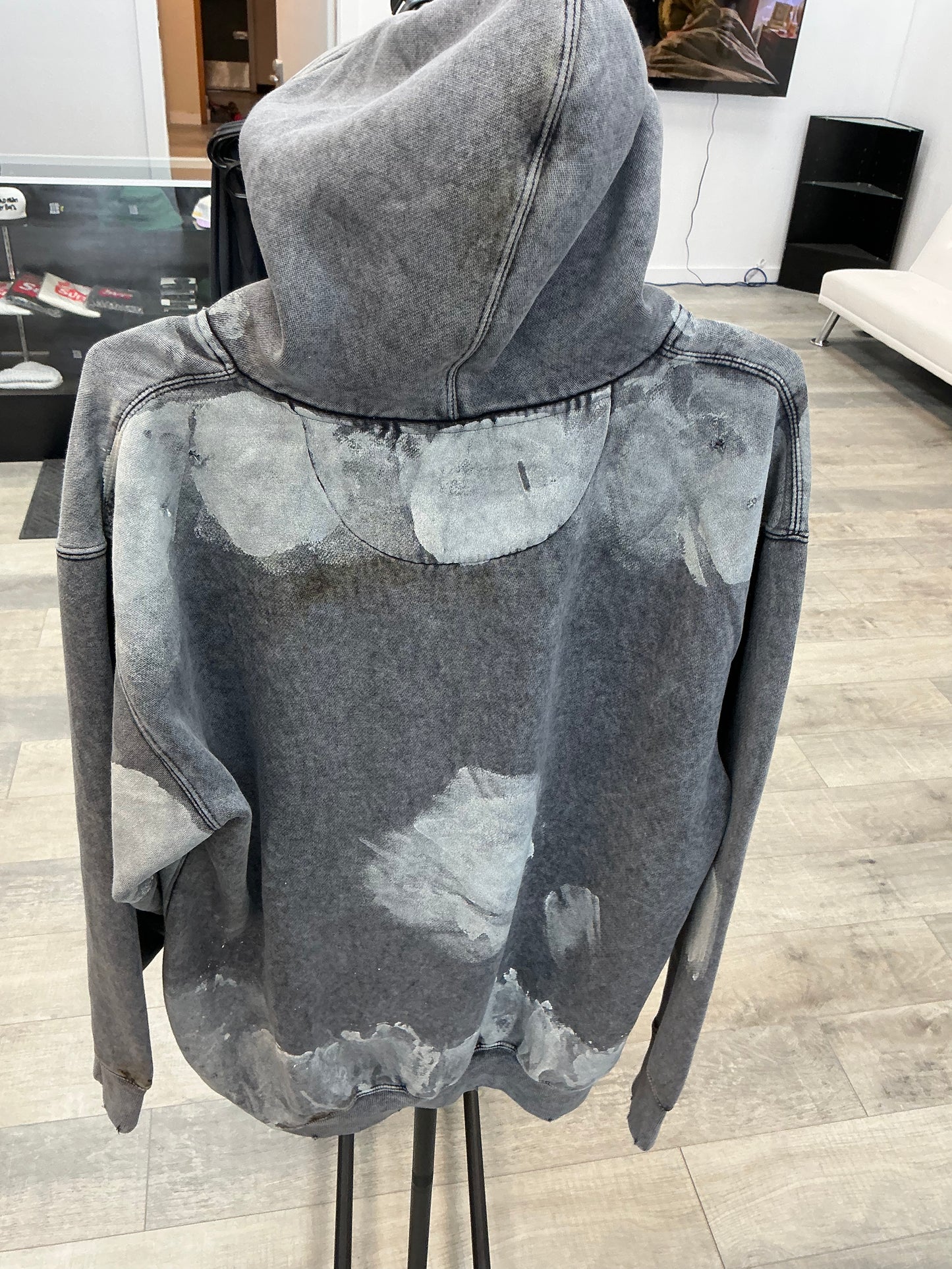 Alcmy Skull Grey Hoodie