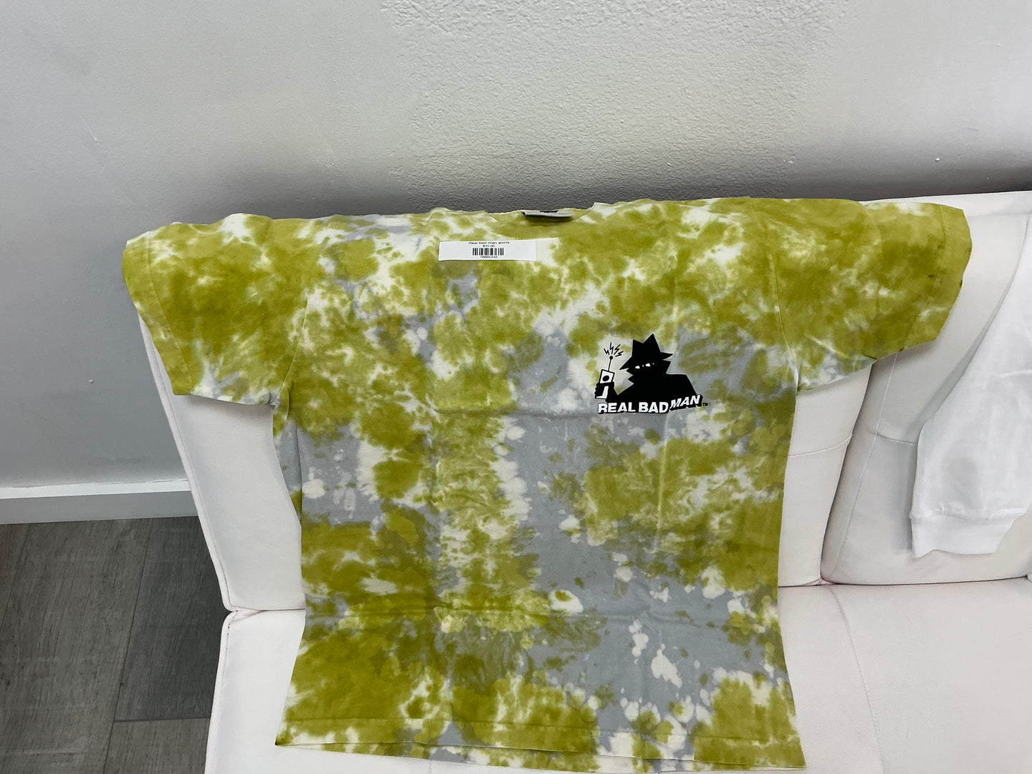 Real Bad Man Green Tie Dye