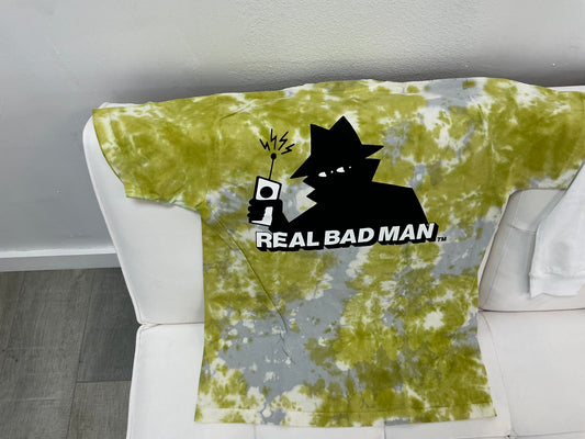 Real Bad Man Green Tie Dye