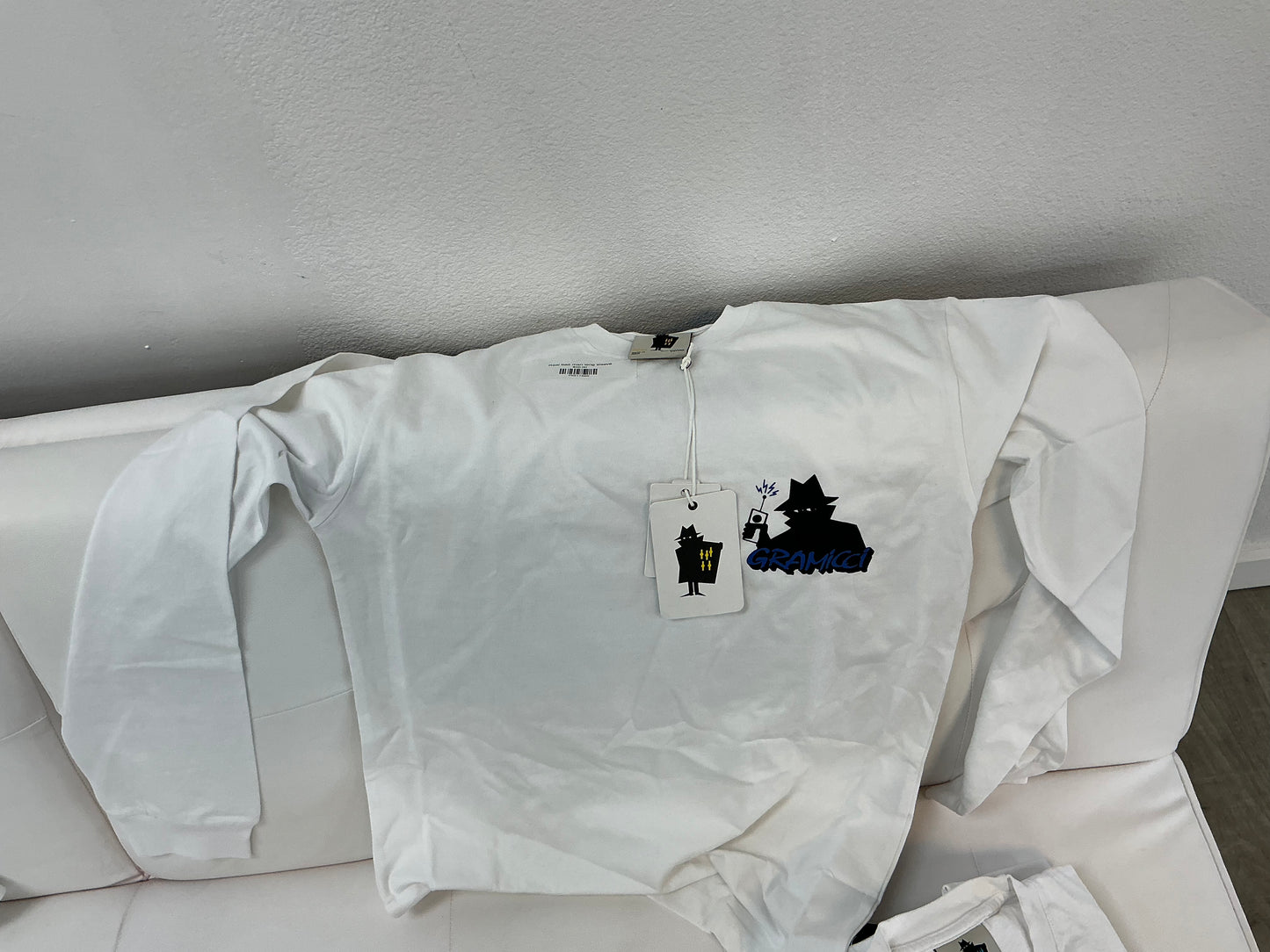 Real Bad Man White Longsleeve