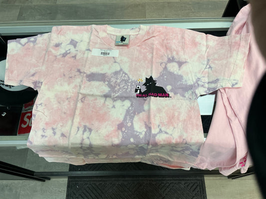 Real Bad Man Pink Tie Dye Tee
