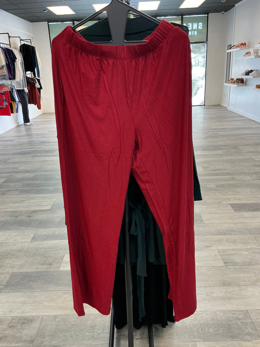 Skims Red Sweatpants