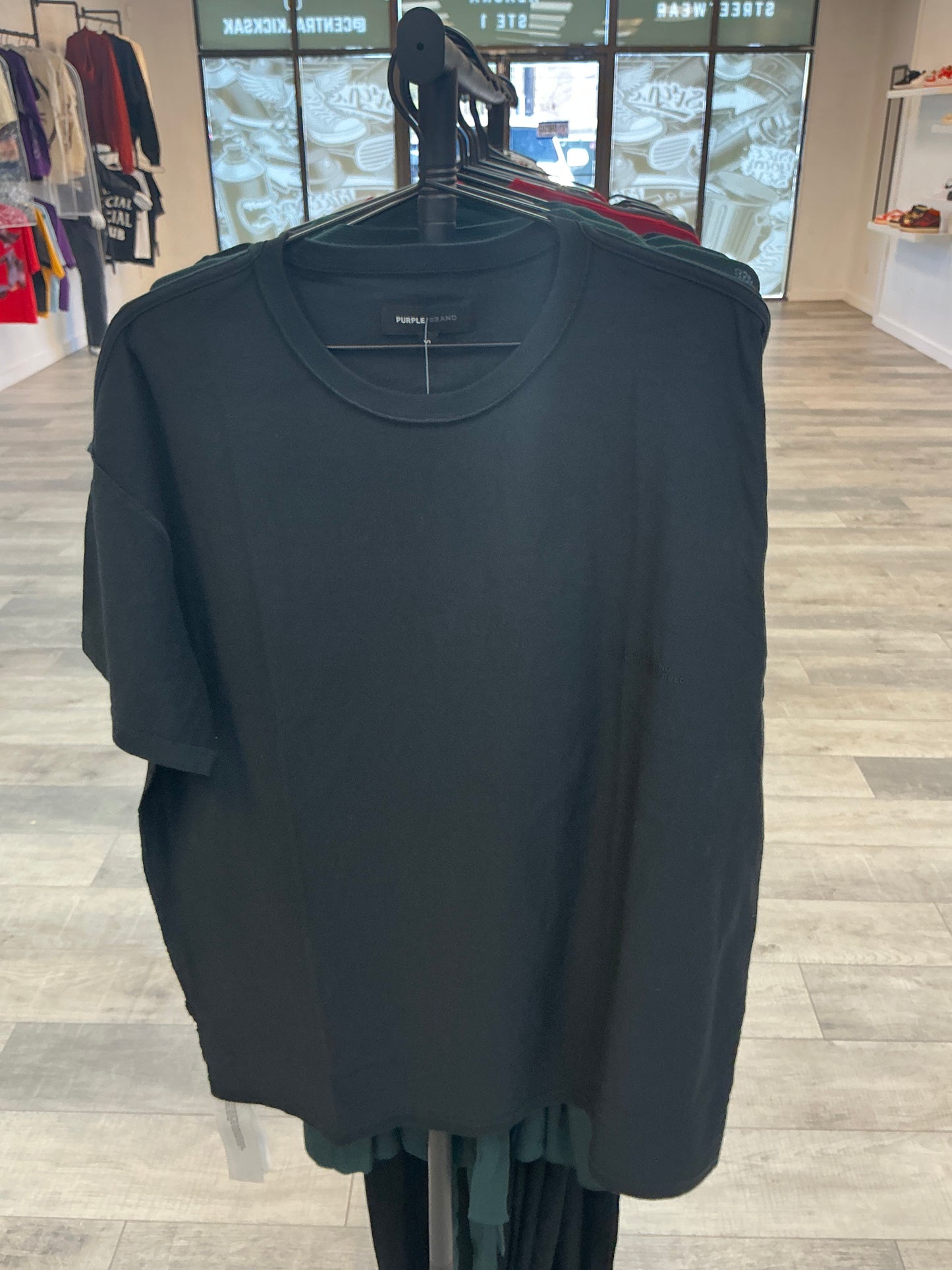 Purple Black Tee