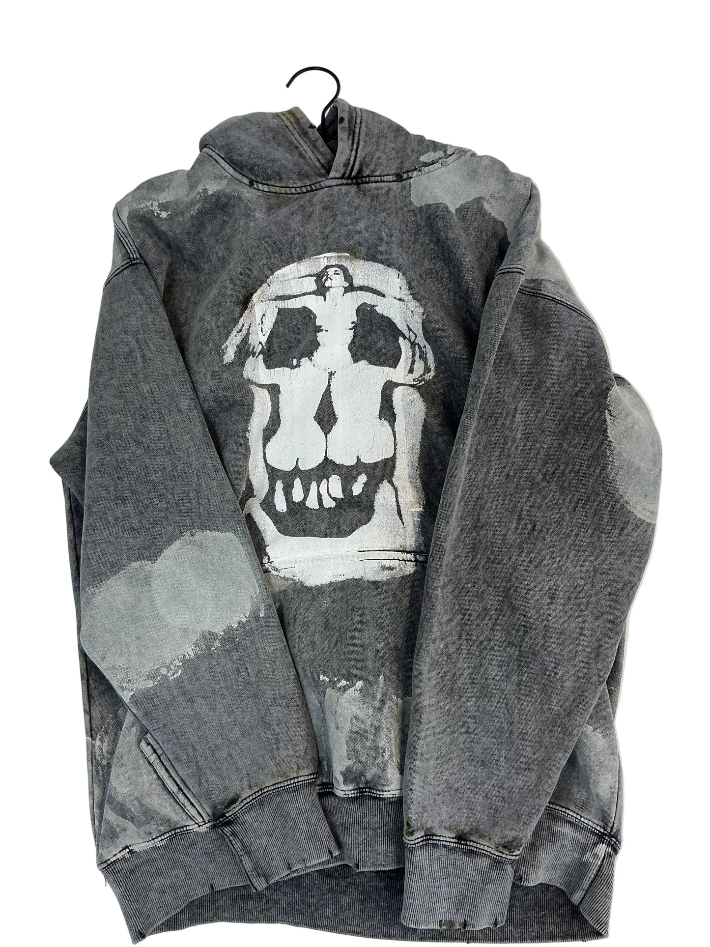 Alcmy Skull Grey Hoodie