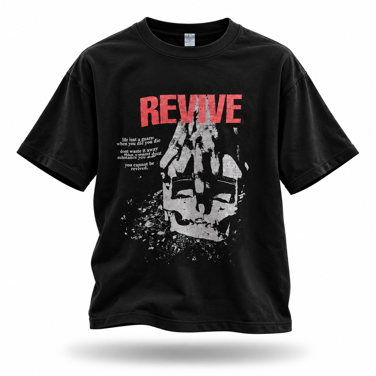 Revive Skull T-Shirt “Black”