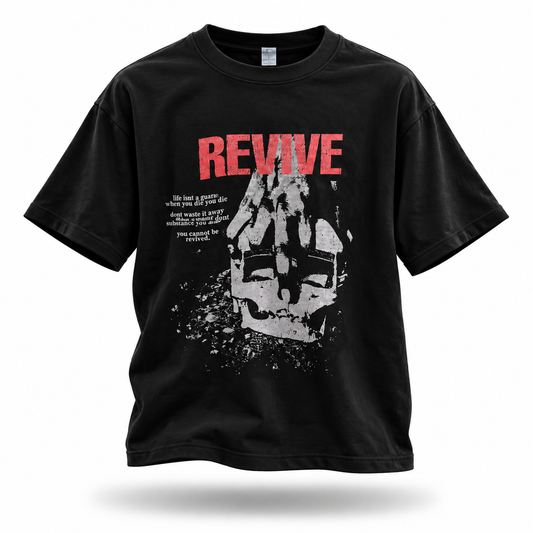 Revive Skull T-Shirt “Black”