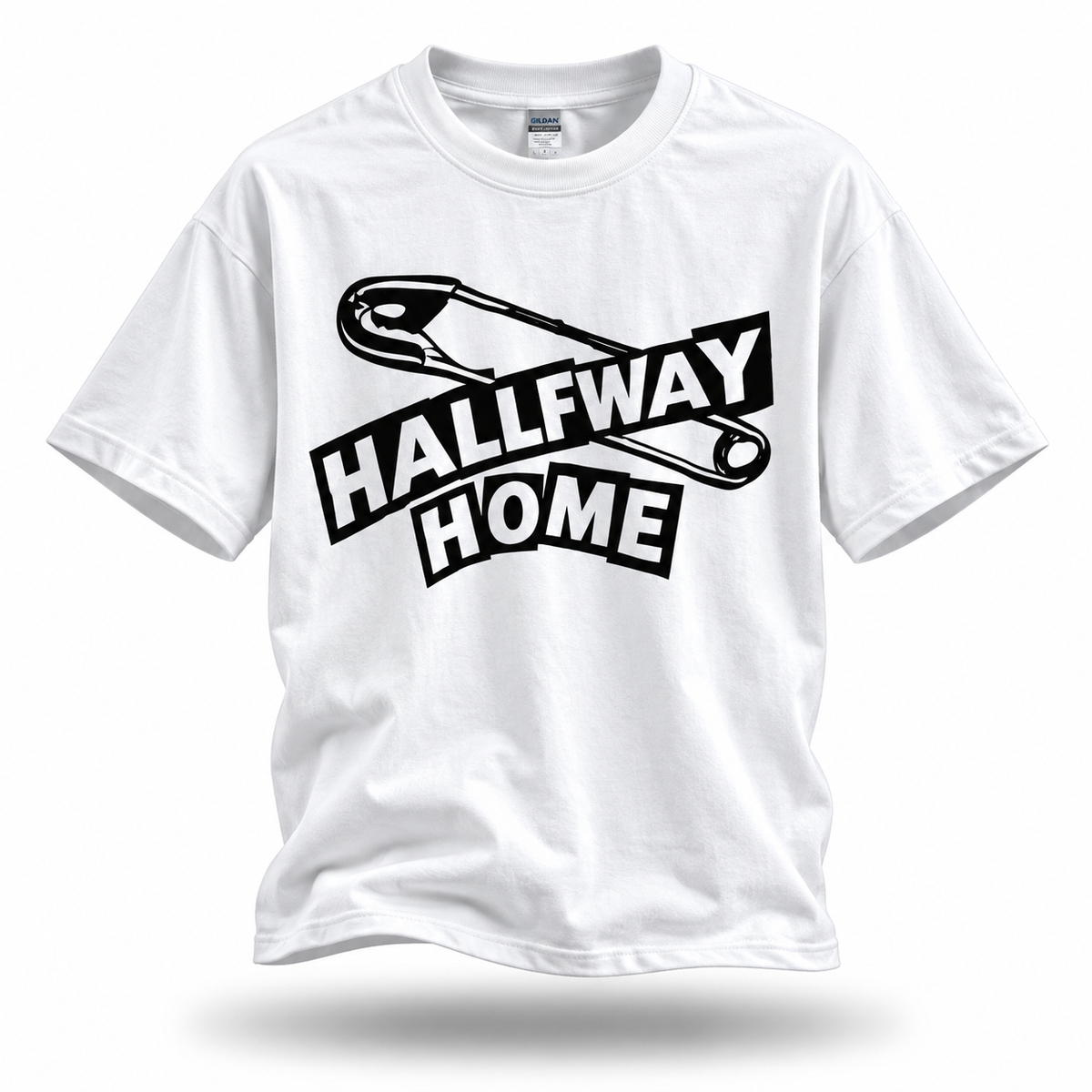Halfway Home Safety Pin T-Shirt
