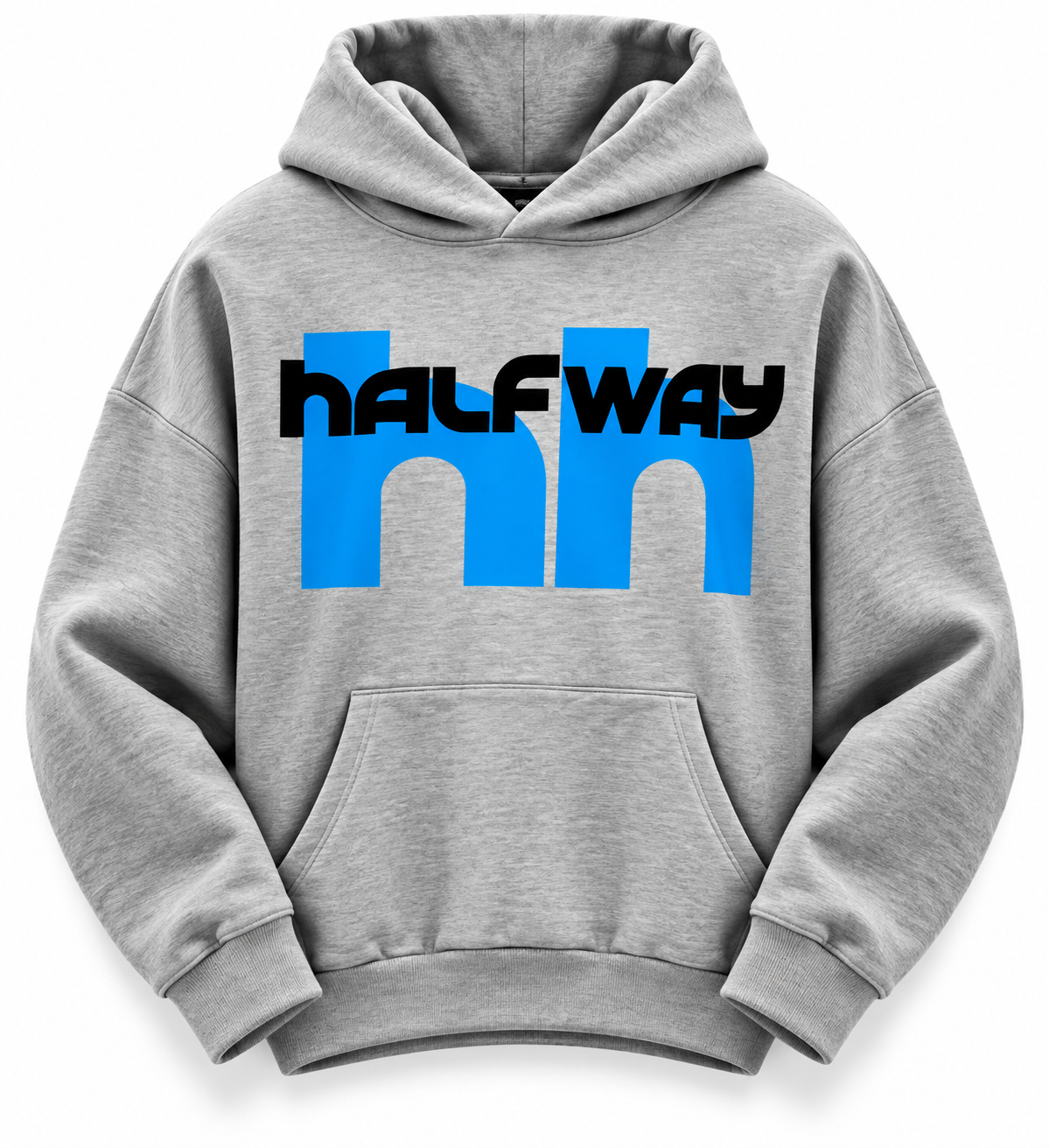 Halfway Home Hoodie “Grey/Blue”