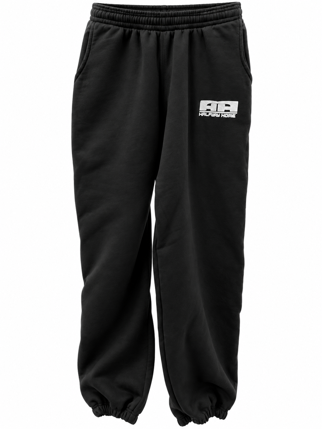 Halfway Home Sweatpants "Black/White"