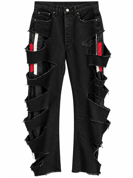 Mnml Baggy Track Line Denim