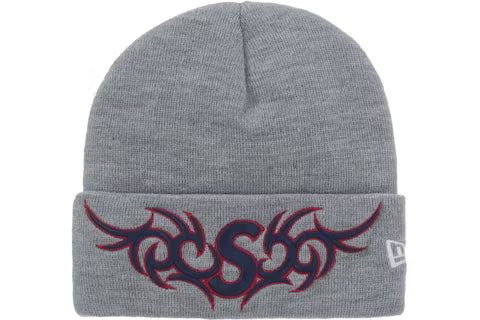 Supreme New Era Tribal S Logo Beanie