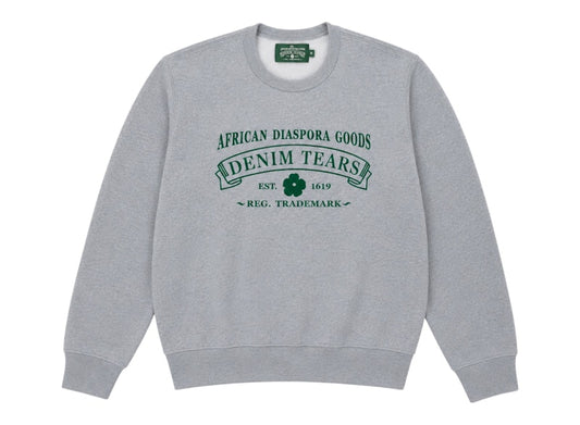 Denim Tears of 1619 Crewneck "Grey"