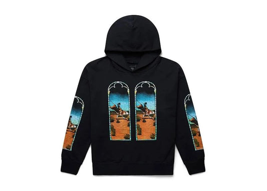 Who Decides War x Est Gee Stained Glass Hoodie