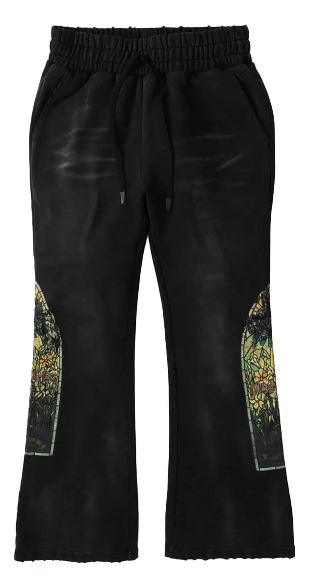 Who Decides War Stained Glass Sweatpants